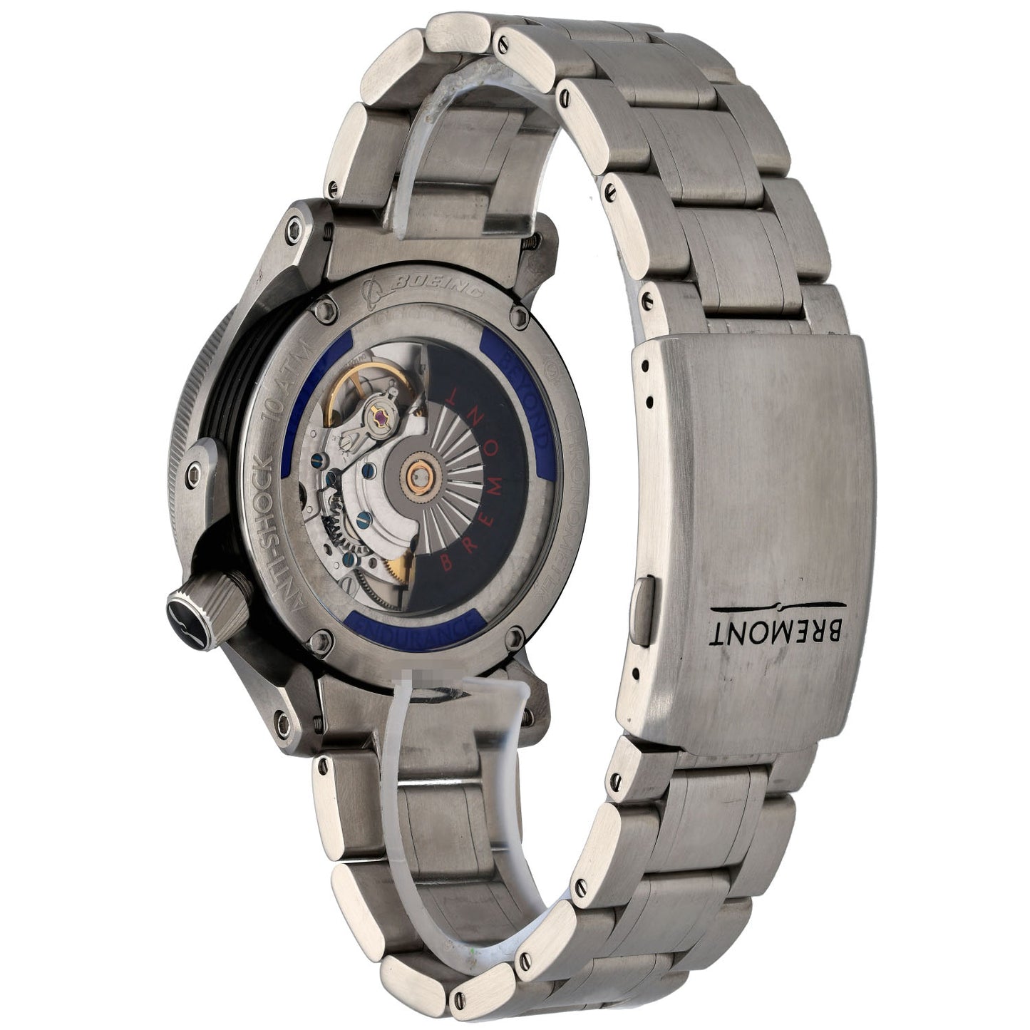 Bremont Boeing BB1-SS/BK 43mm Stainless Steel Watch