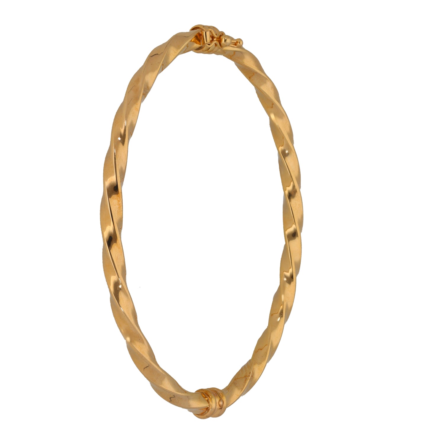 9ct Gold Hinged/Clasp Bangle