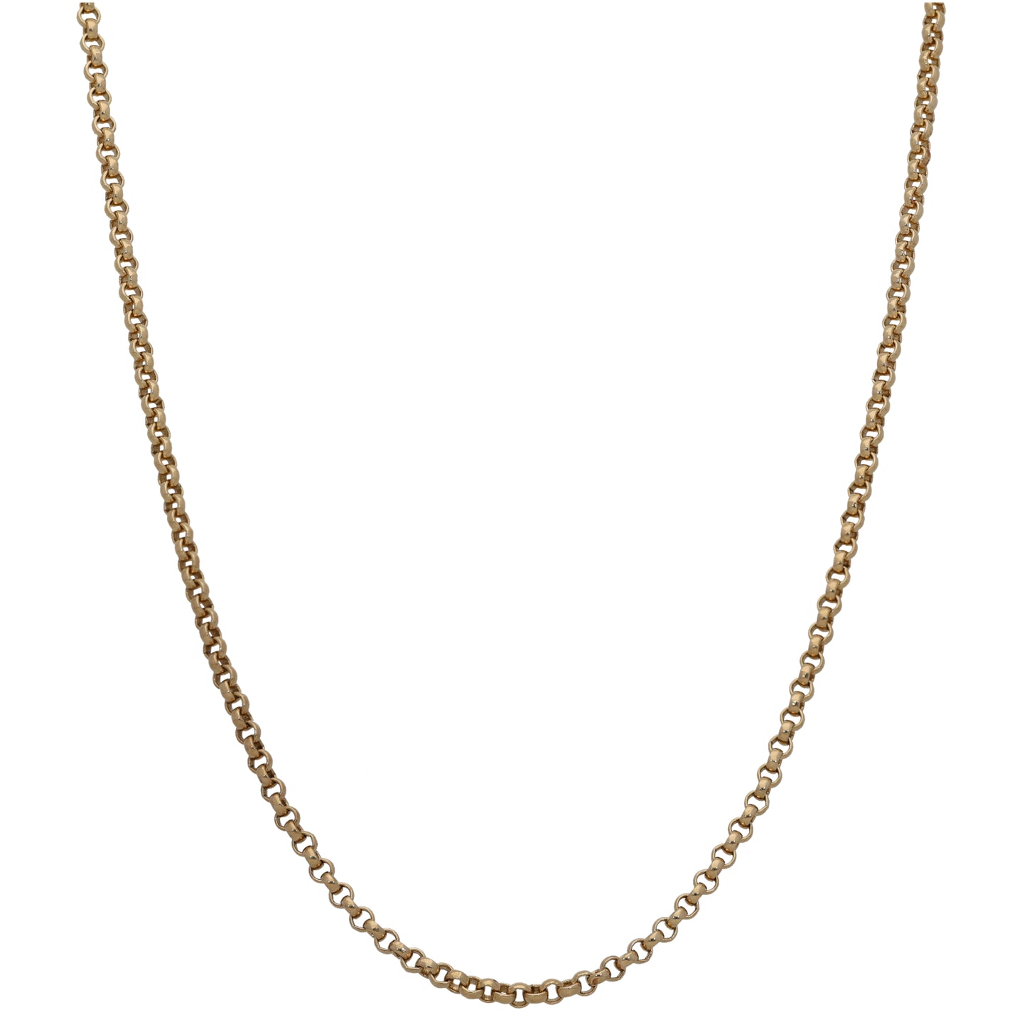 9ct Gold Belcher Chain 20"