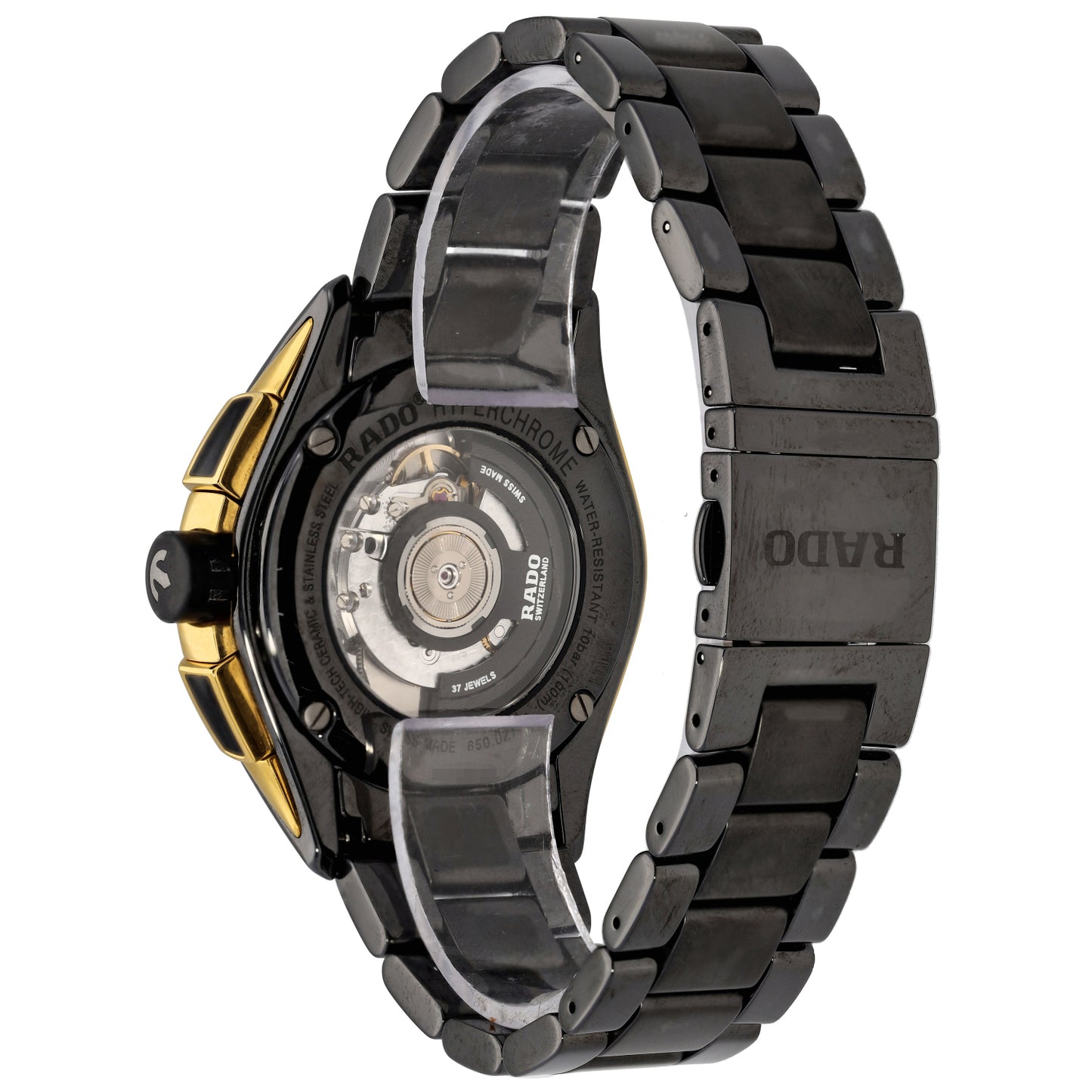 Rado Hyperchrome 650.0277.3 44mm Bi-Colour Watch