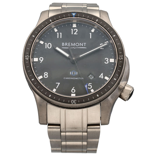 Bremont Boeing BB1-SS/BK 43mm Stainless Steel Watch