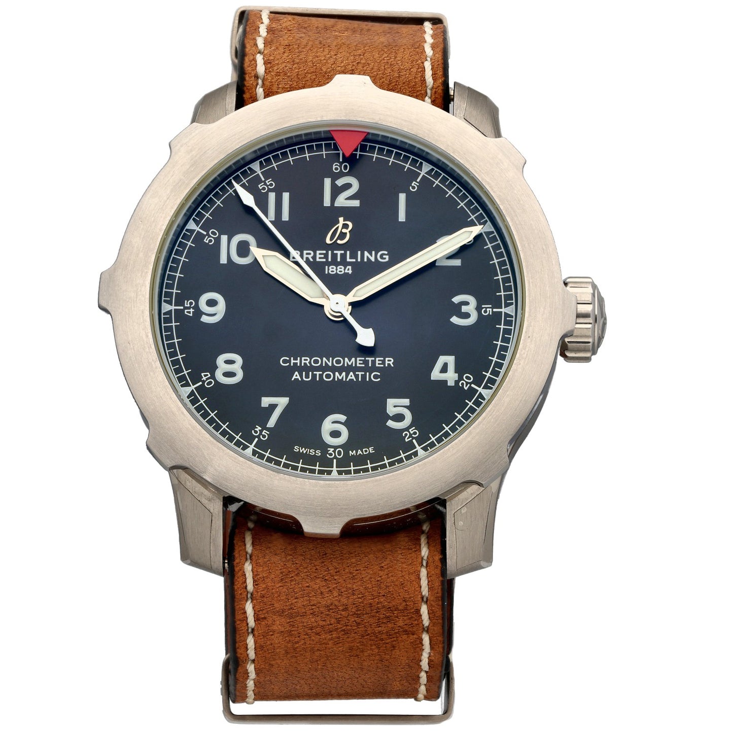 Breitling Aviator 8 AB2040 46mm Stainless Steel Watch