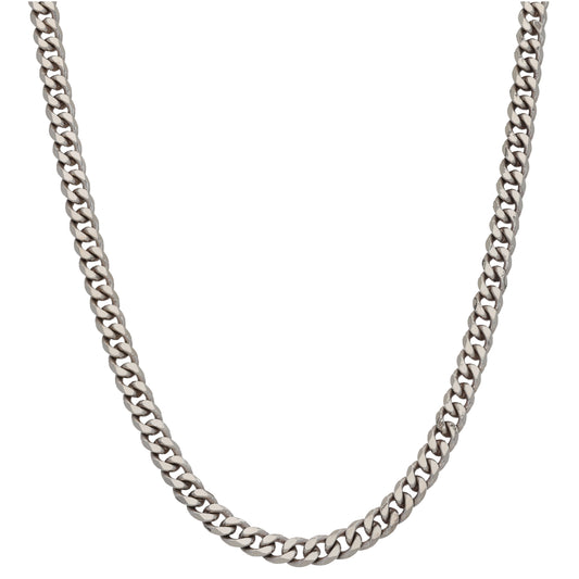 Sterling Silver Curb Chain 20"