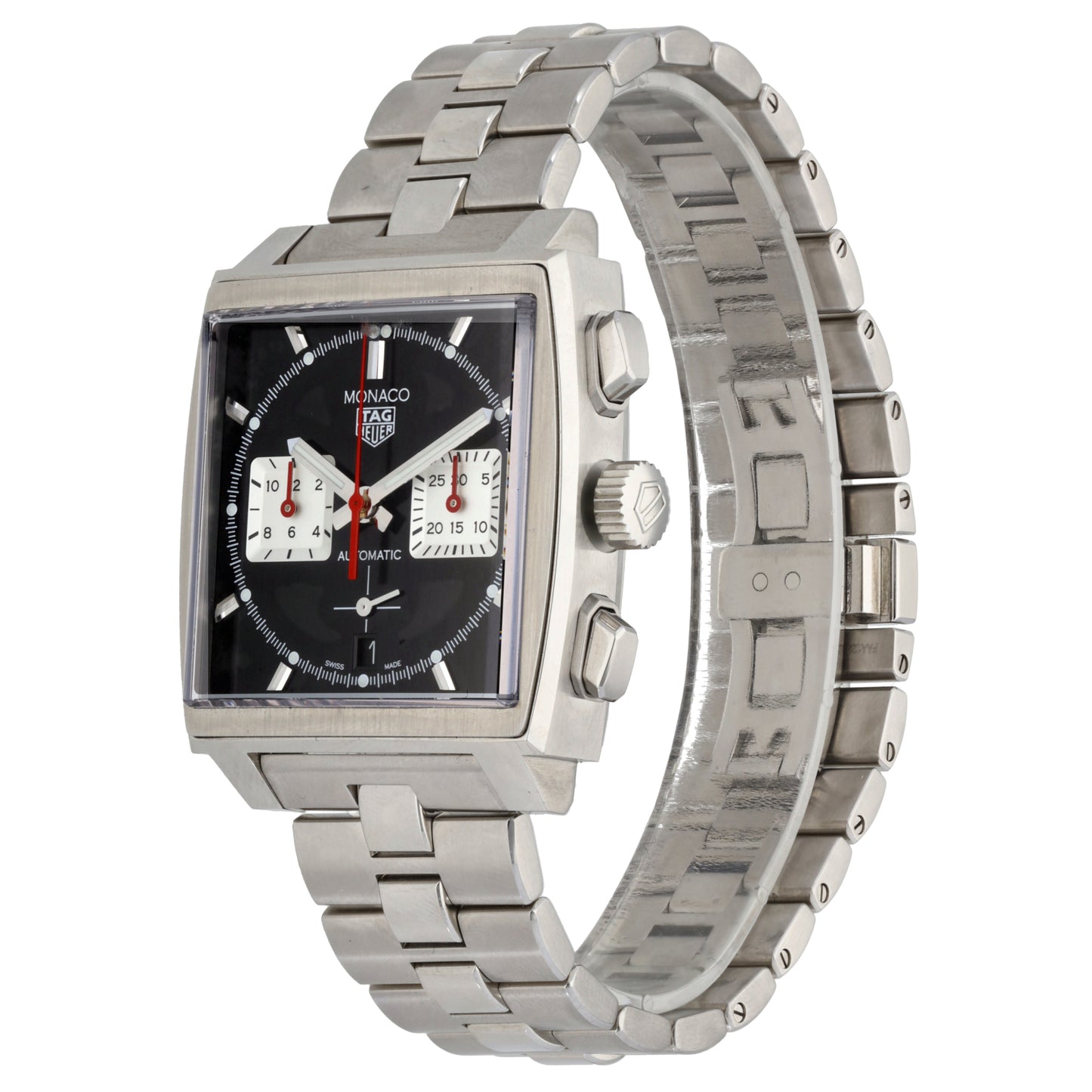 Tag Heuer Monaco CBL2113 39mm Stainless Steel Watch