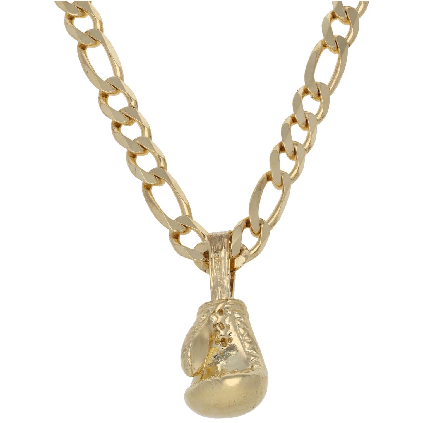 9ct Gold Figaro Chain 24"