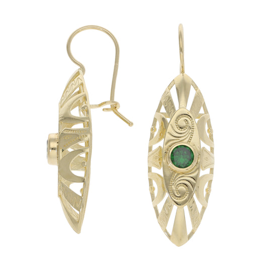 14ct Gold Imitation Dress/Cocktail Earrings