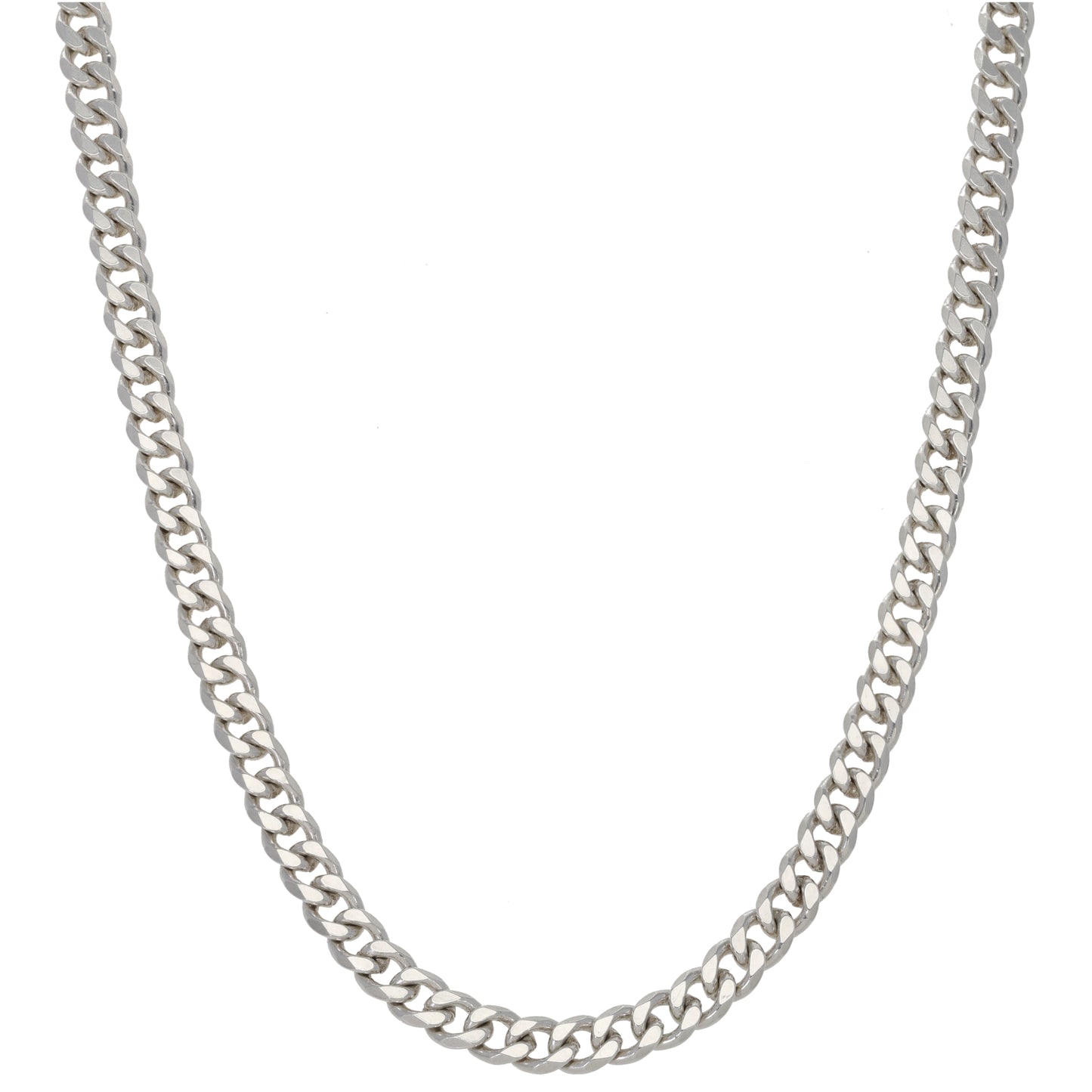 Sterling Silver Curb Chain 20"