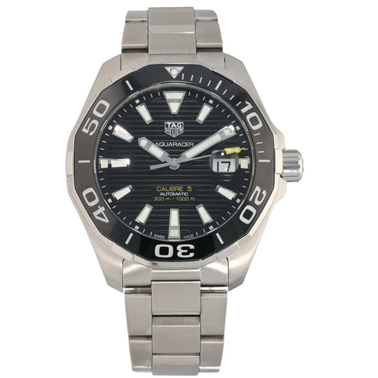 Tag Heuer Aquaracer WAY201A 43mm Stainless Steel Watch