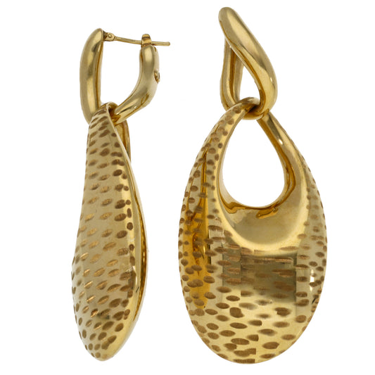18ct Gold Dress/Cocktail Earrings