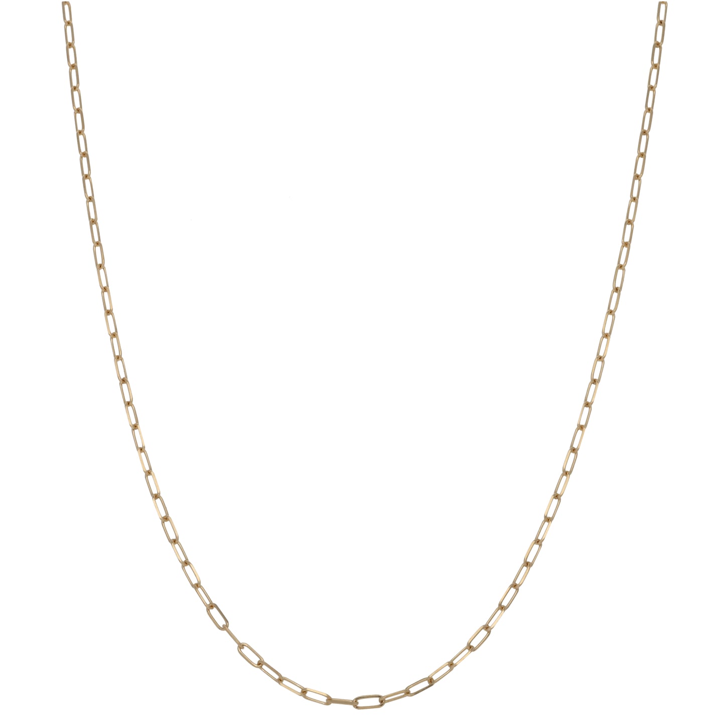 14ct Gold Curb Chain 18"
