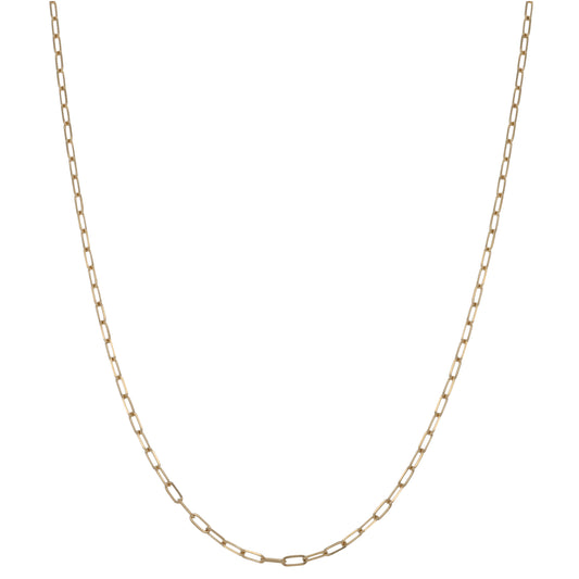 14ct Gold Curb Chain 18"