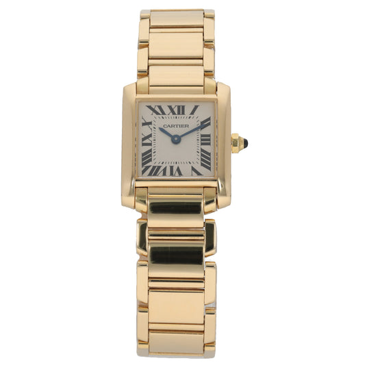 Cartier Tank Francaise W50002N2 20mm Gold Watch