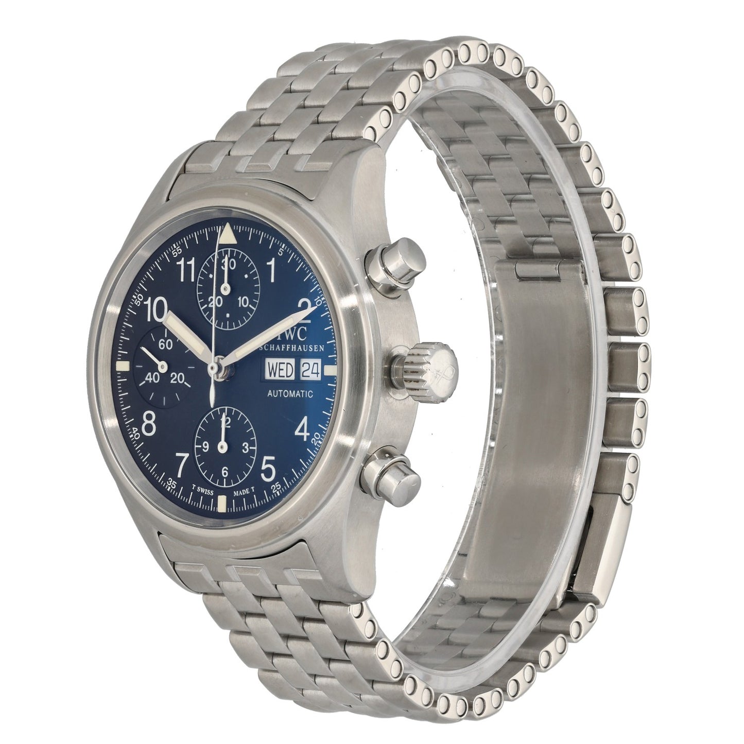 IWC Pilot's Fliegerchronograph IW3706-07 39mm Stainless Steel Watch