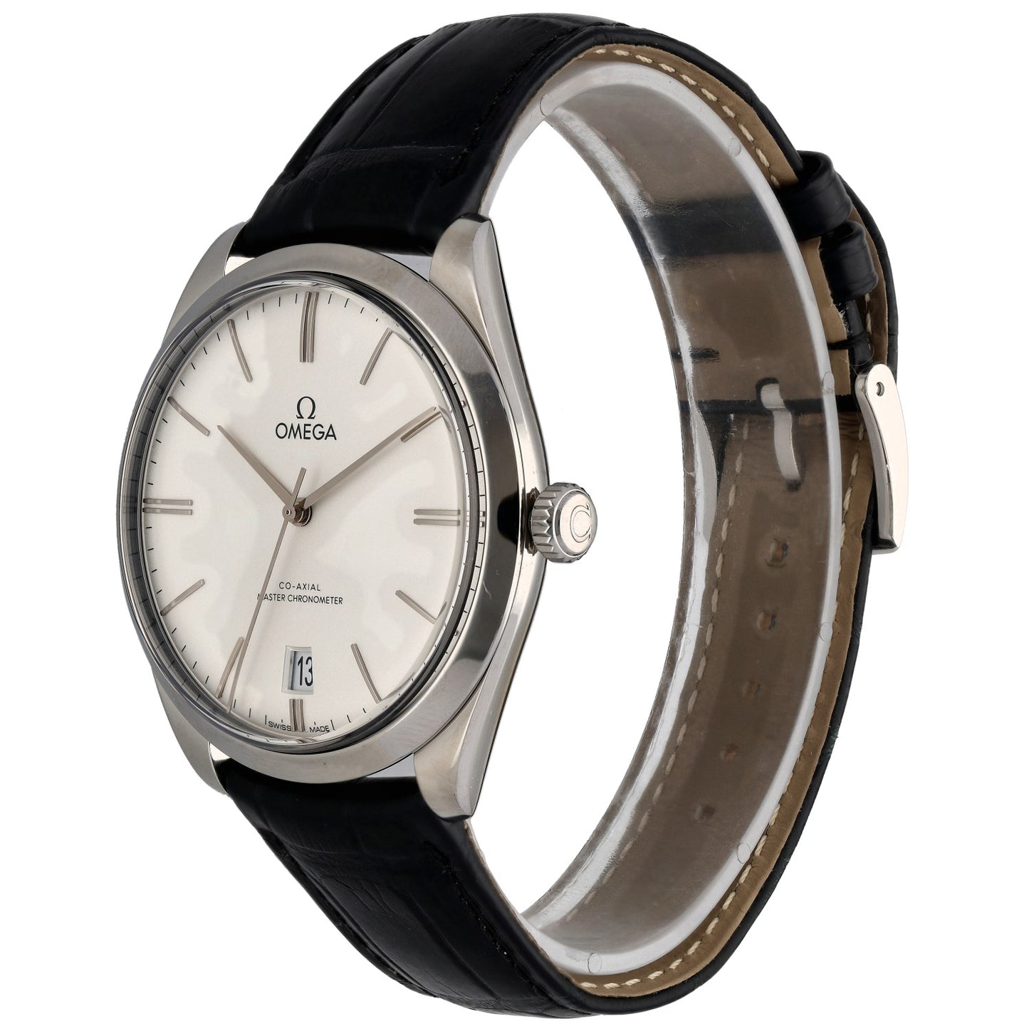 Omega De Ville Trésor 435.13.40.21.02.001 40mm Stainless Steel Watch (Ex-Display)