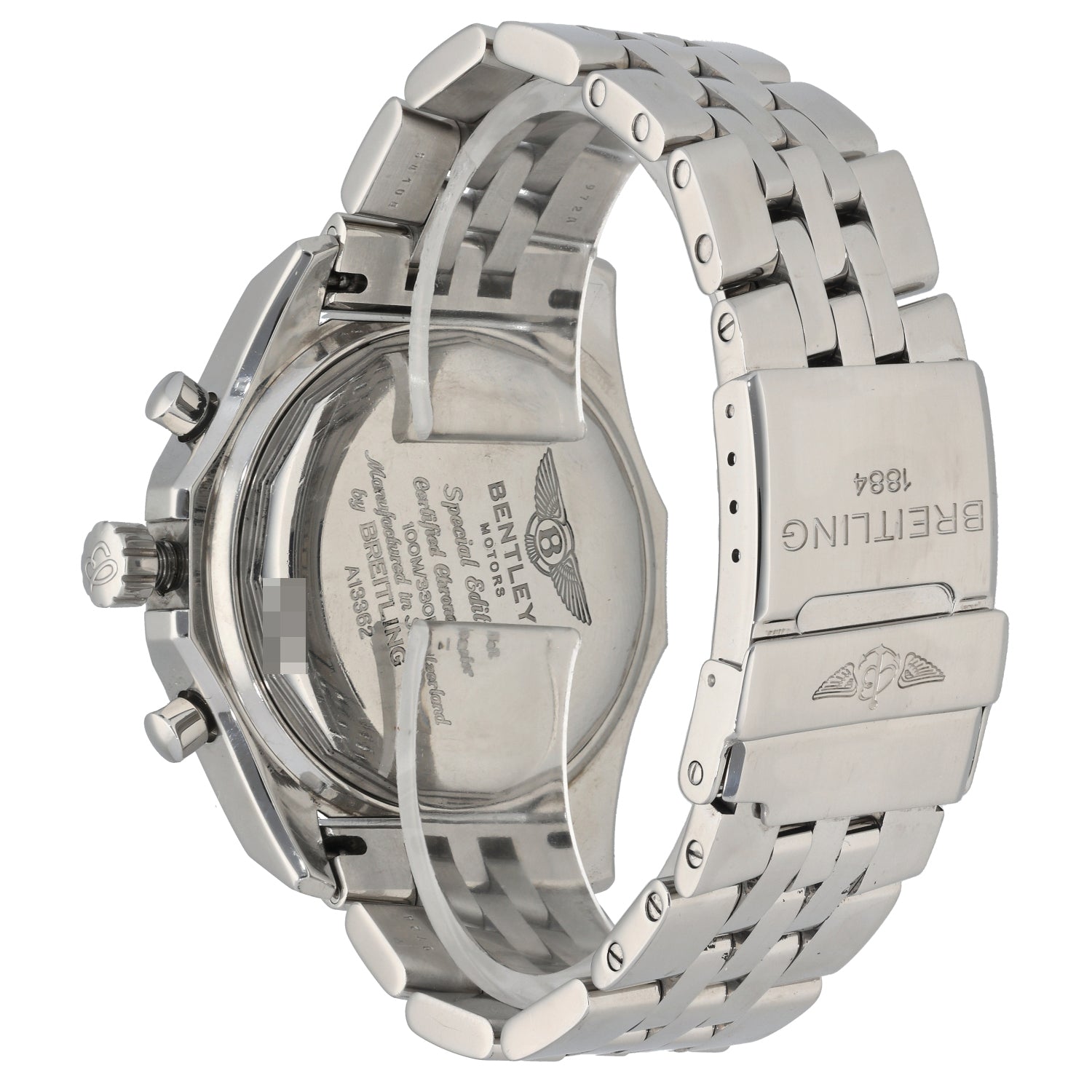 【レア】BREITLING 1884 CERTIFIED RETAILER Breitling Bentley GT A13362 45mm Stainless Steel Watch | H\u0026T