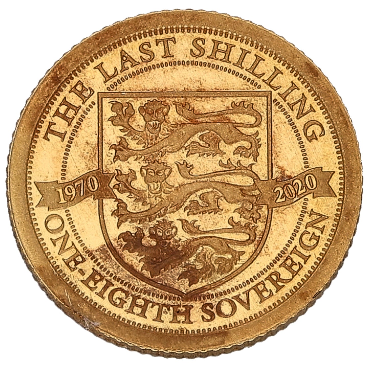 22ct Gold The Last Shilling Eighth Sovereign Coin 2020