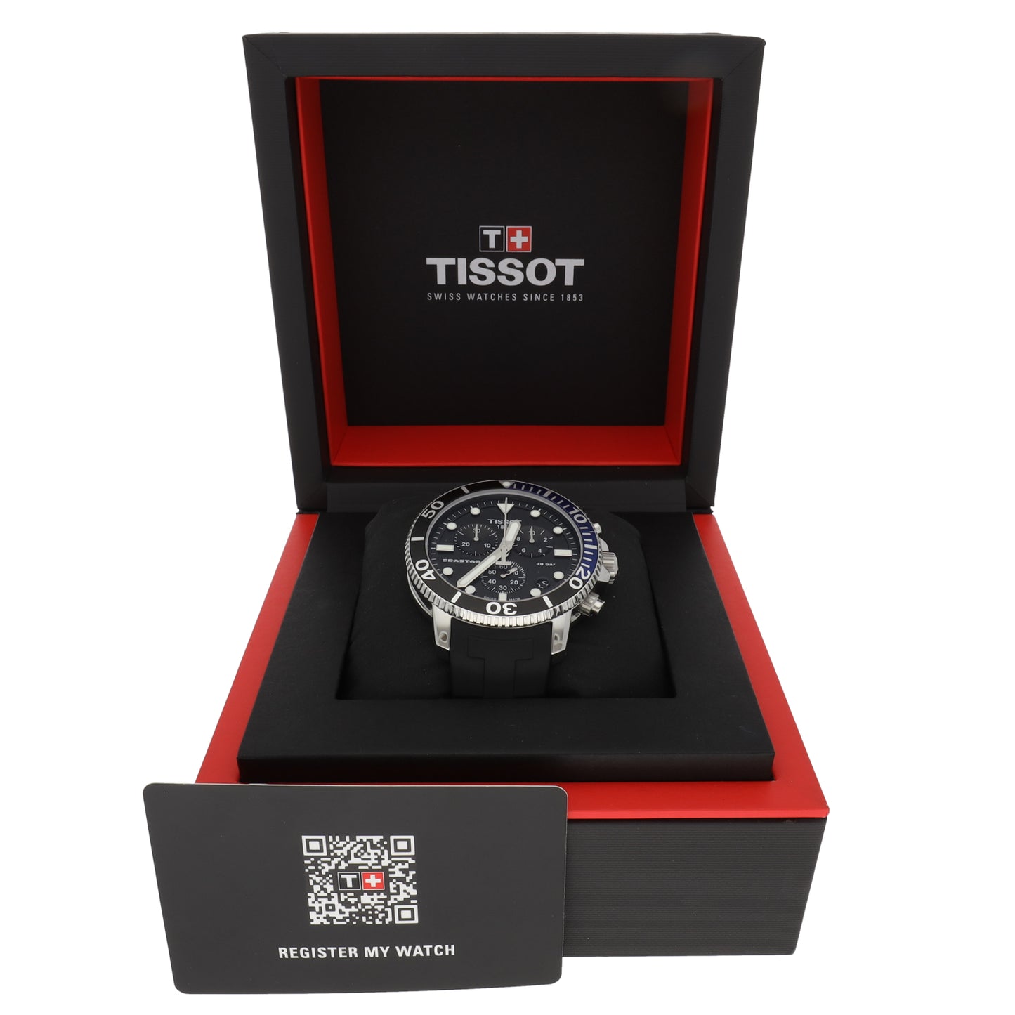 Tissot Seastar T120417 A 45mm Stainless Steel Watch