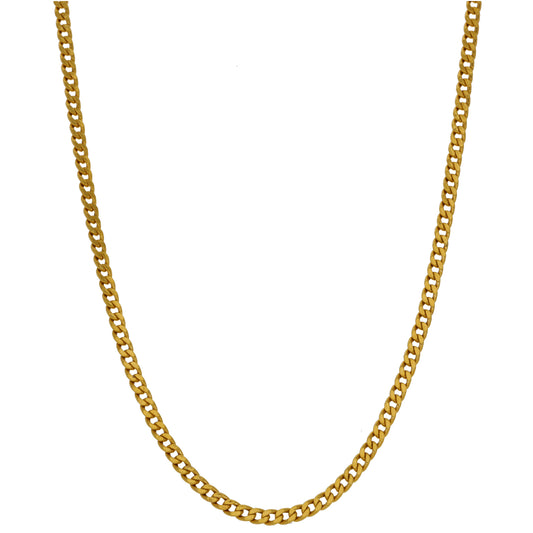 22ct Gold Curb Chain 20"