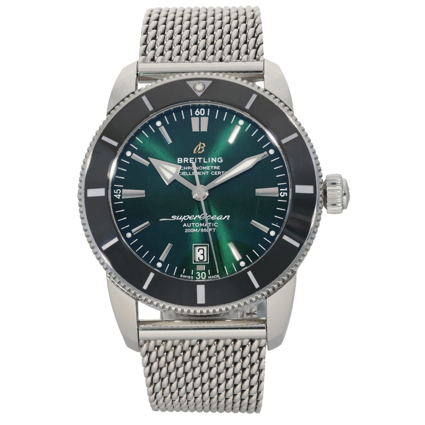 Breitling Superocean AB2020 46mm Stainless Steel Watch