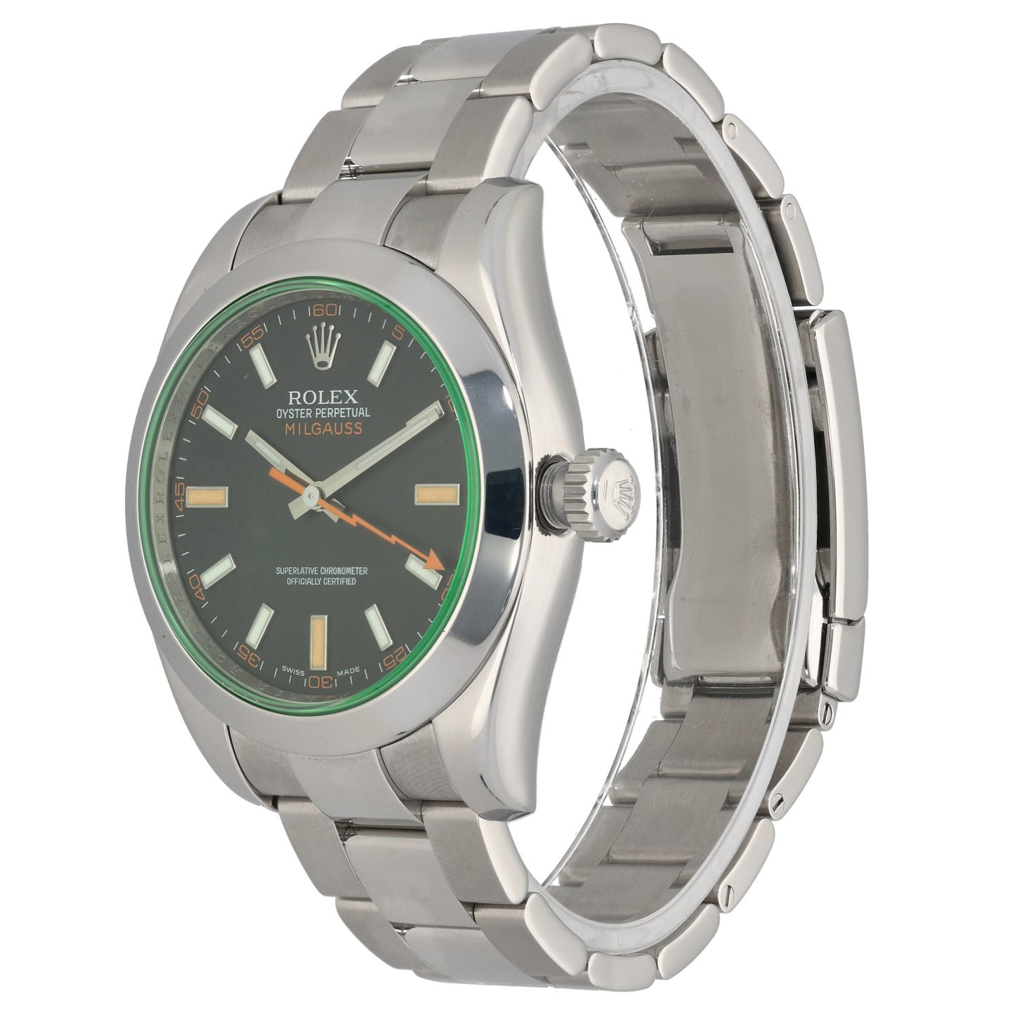 Rolex Milgauss 116400 40mm Stainless Steel Watch