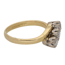 Load image into Gallery viewer, 18ct Gold 0.50ct Diamond Trilogy Ring Size K

