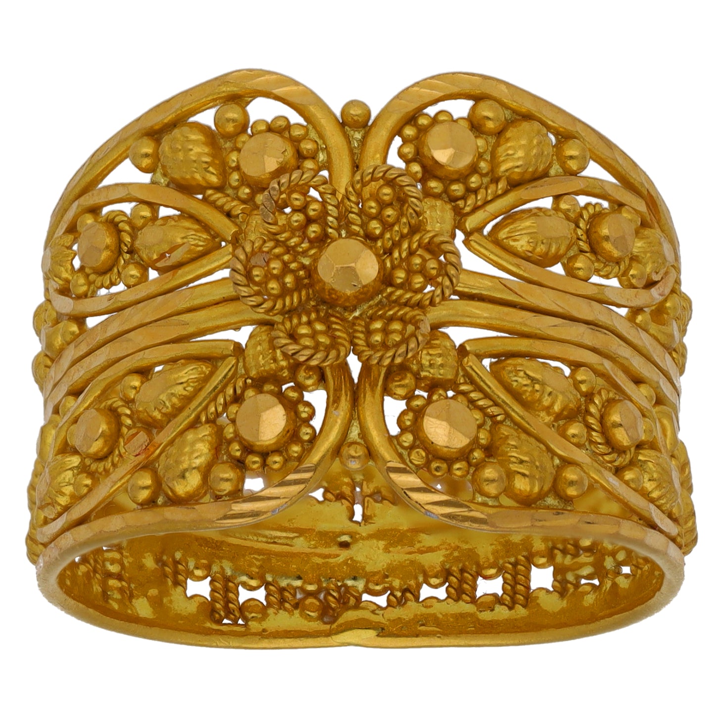 22ct Gold Alternative Ring Size P