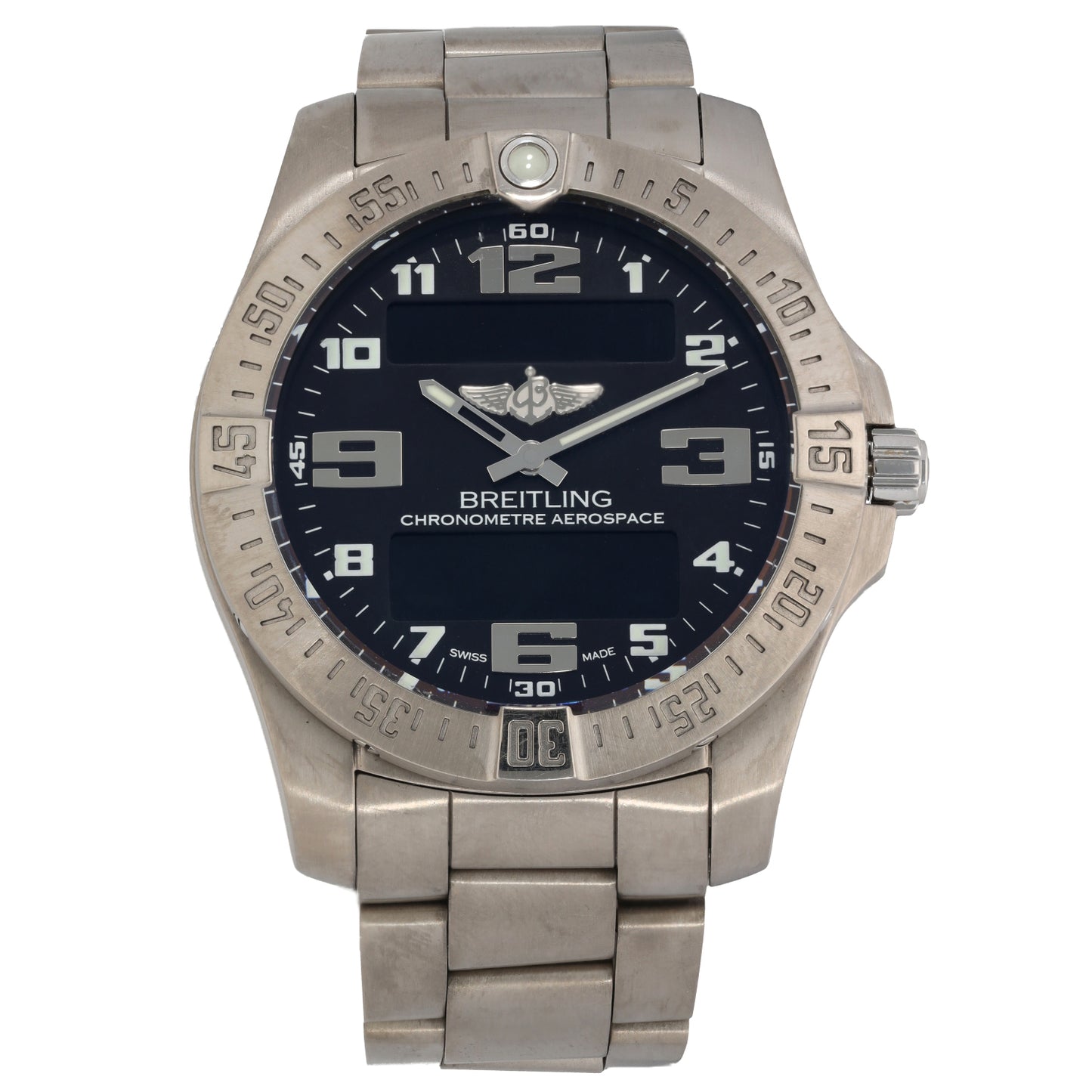 Breitling Aerospace Evo E79363 43mm Titanium Watch