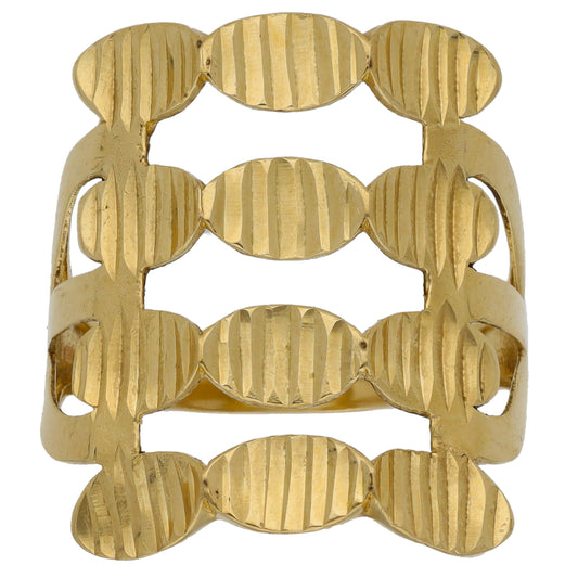 14ct Gold Dress/Cocktail Ring Size P