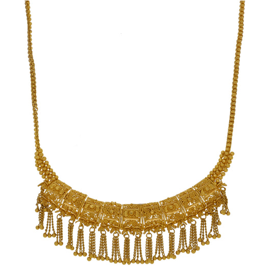 22ct Gold Fancy Necklace 16"