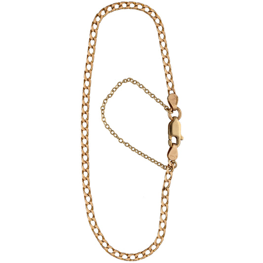 9ct Gold Curb Bracelet