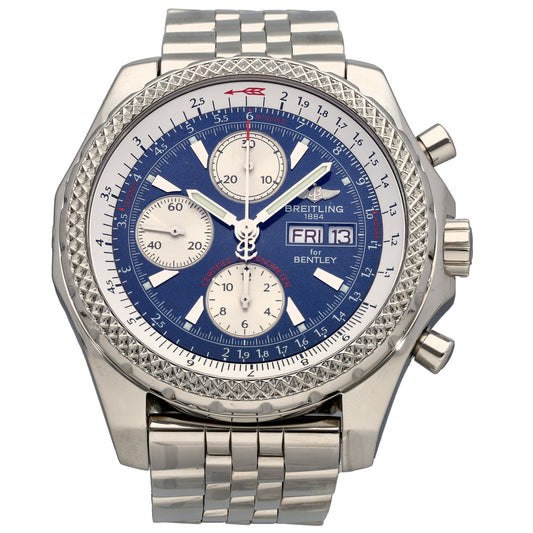 Breitling Bentley GT Motors A13362 45mm Stainless Steel Watch
