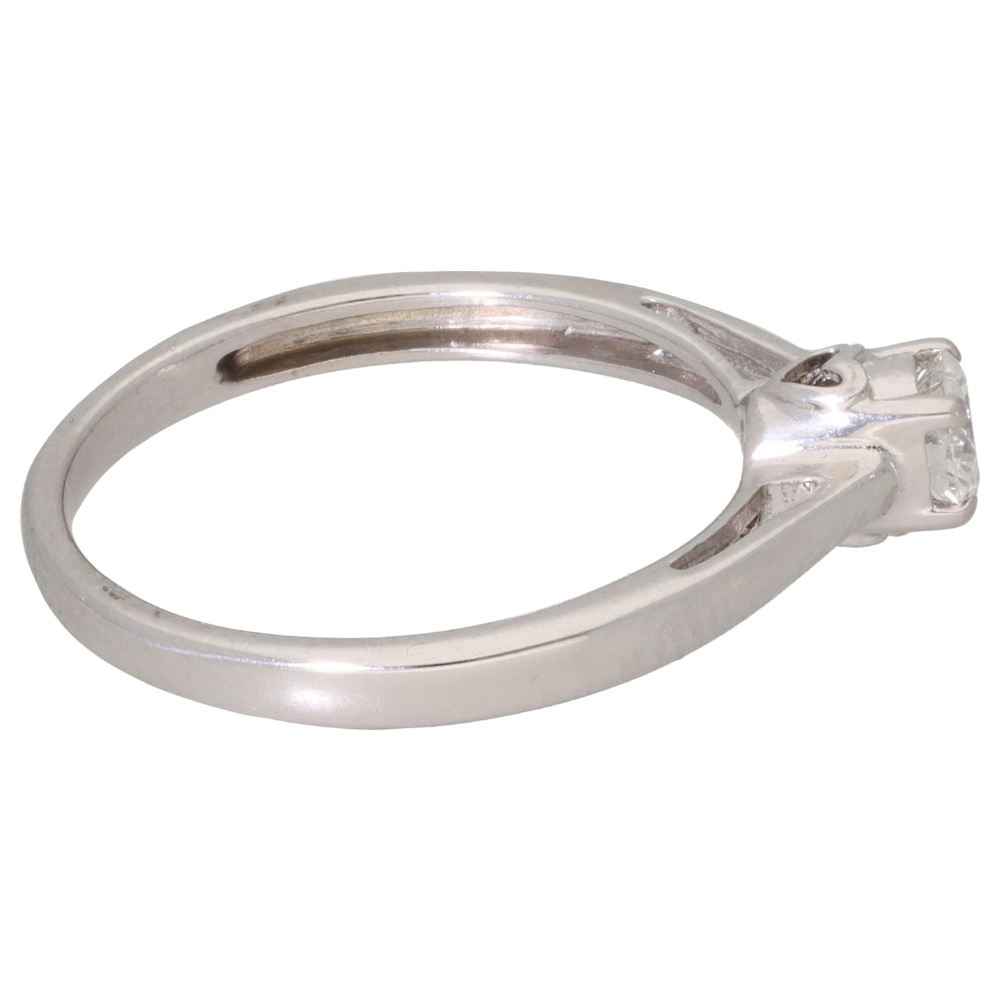 9ct Gold 0.25ct Diamond Solitaire Ring Size M