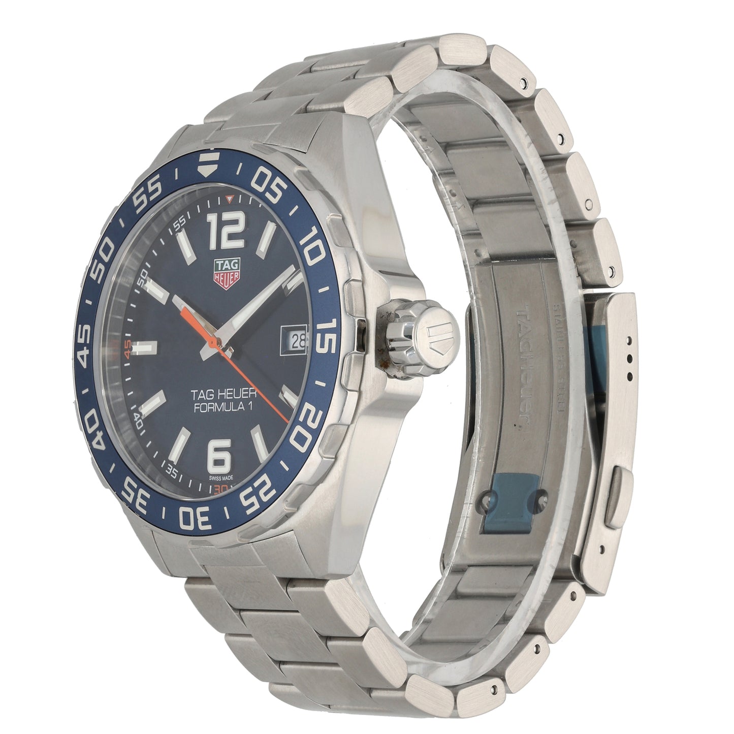 Tag Heuer Formula 1 WAZ1110 43mm Stainless Steel Watch
