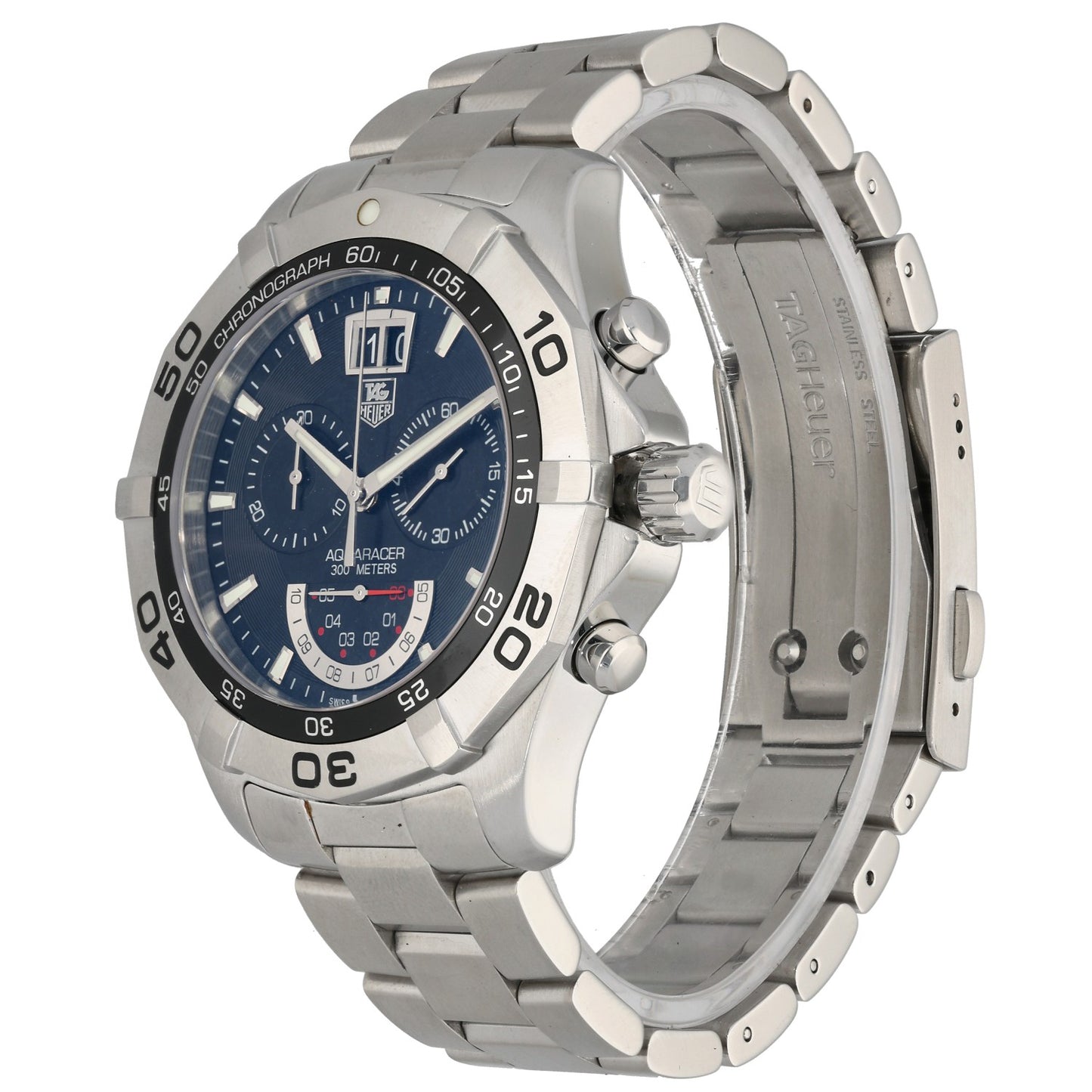 Tag Heuer Aquaracer CAF101A 43mm Stainless Steel Watch