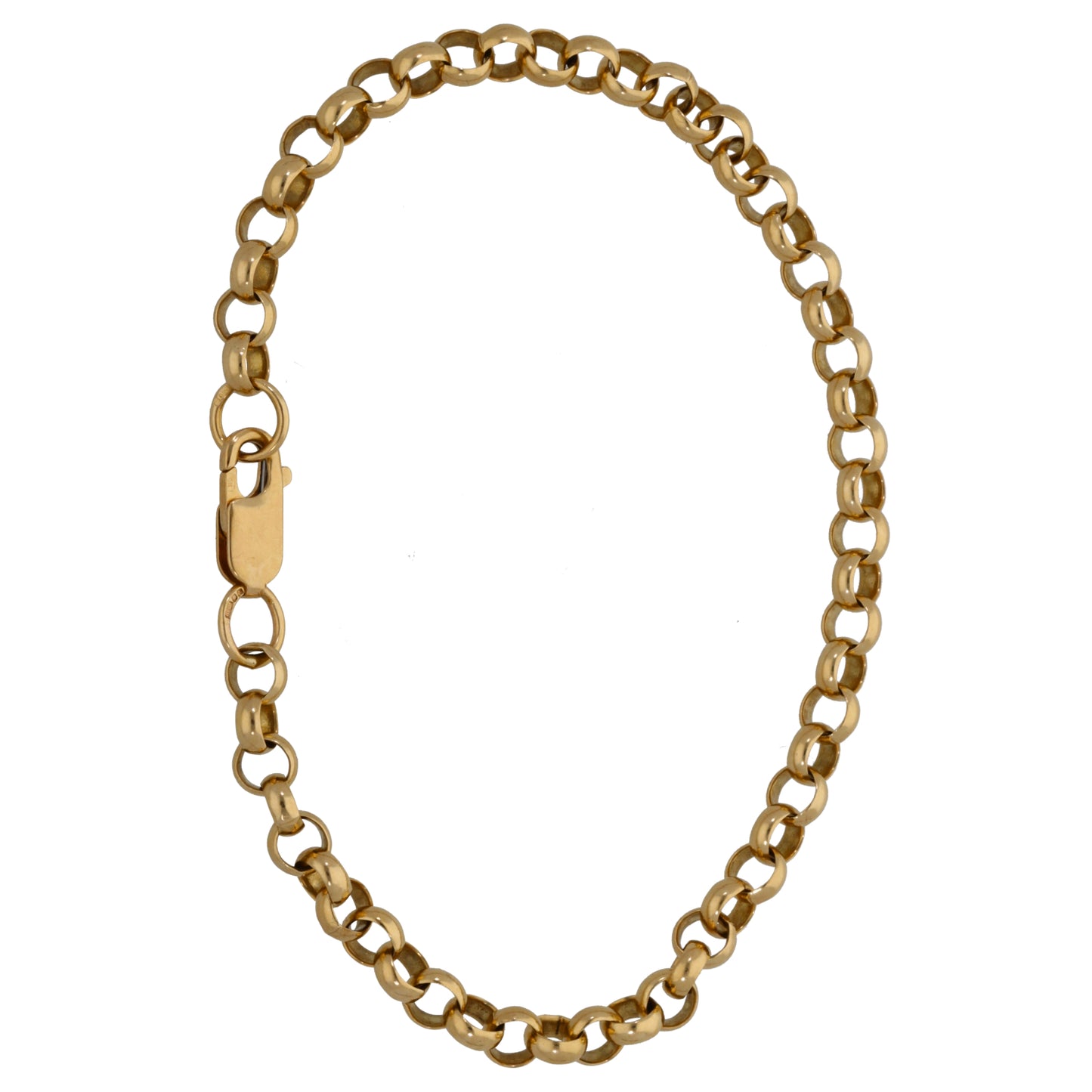 9ct Gold Belcher Bracelet