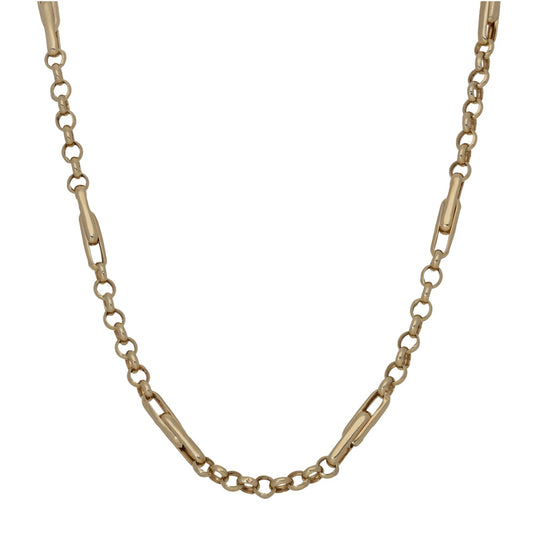 14ct Gold Fancy Necklace 24"