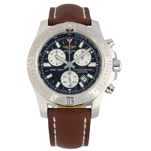 Breitling Colt Chronograph II A73388 44mm Stainless Steel Watch