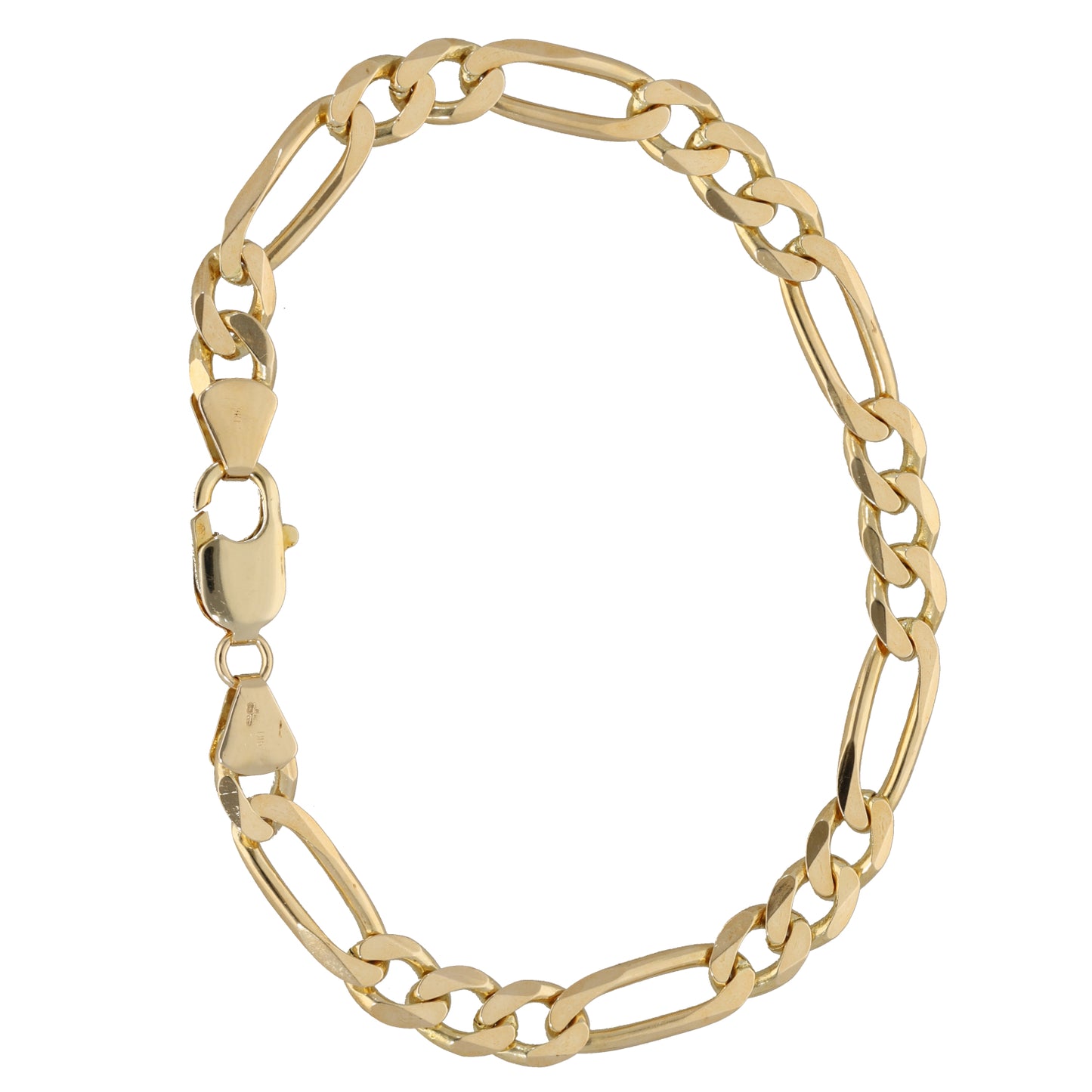 9ct Gold Figaro Bracelet