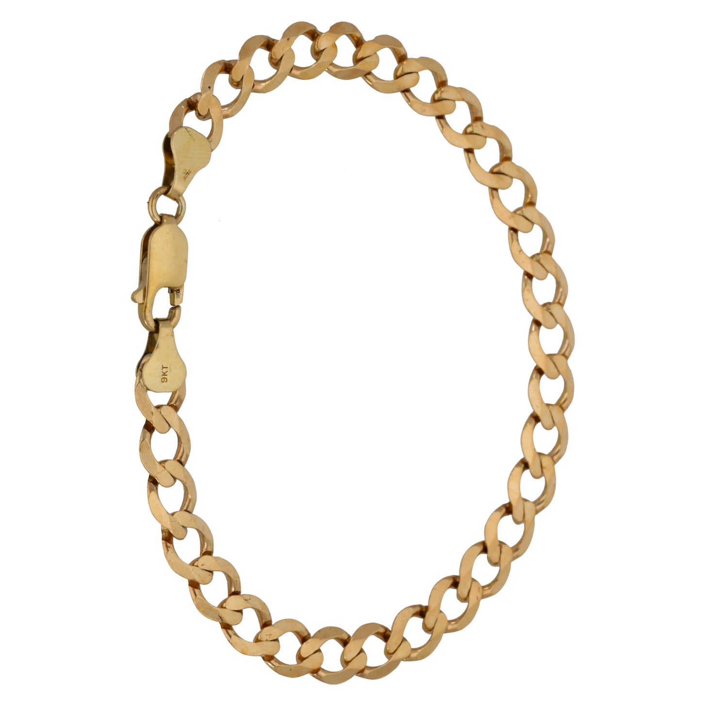 9ct Gold Curb Bracelet