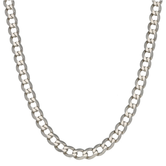 Sterling Silver Curb Chain 20"