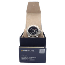 Load image into Gallery viewer, Breitling Avenger A17319 45mm Stainless Steel Watch
