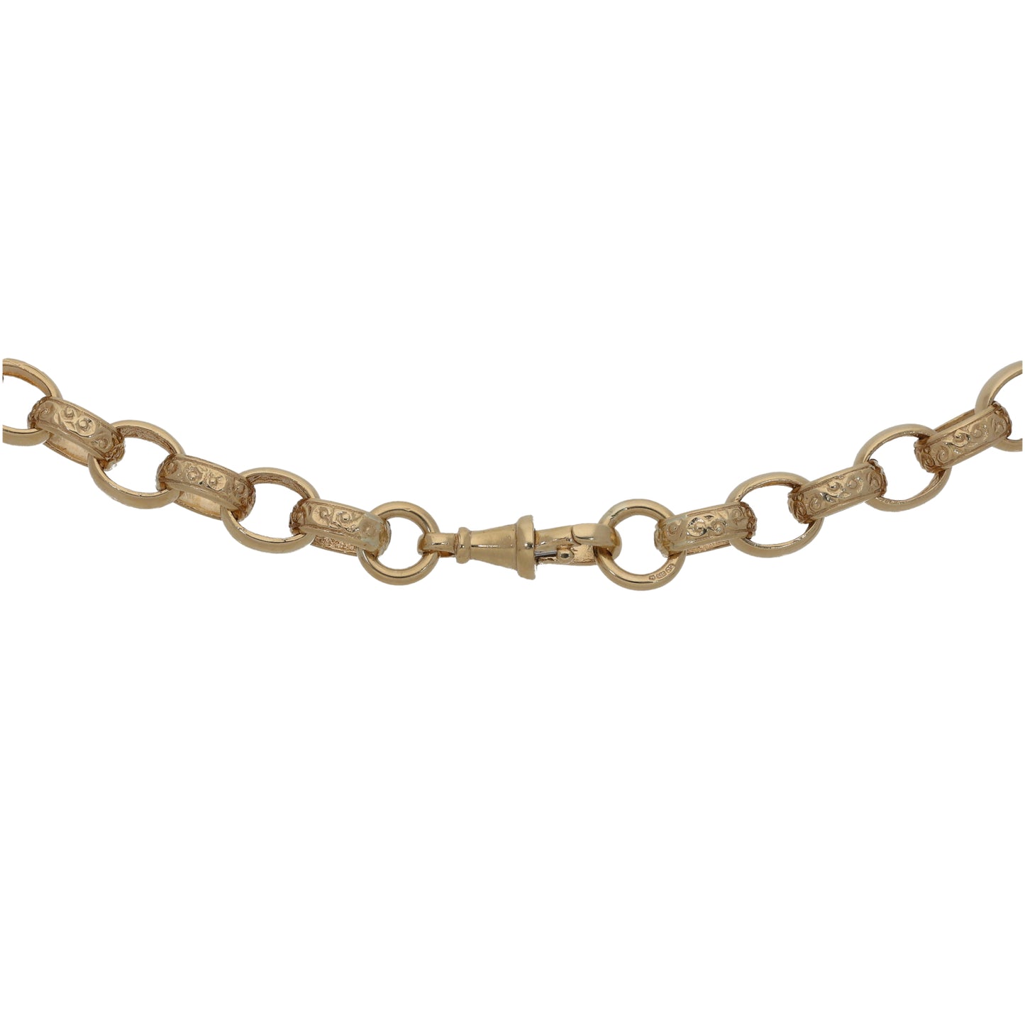 9ct Gold Belcher Chain 24"