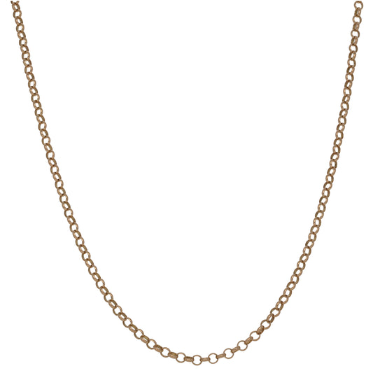 9ct Gold Belcher Chain 26"