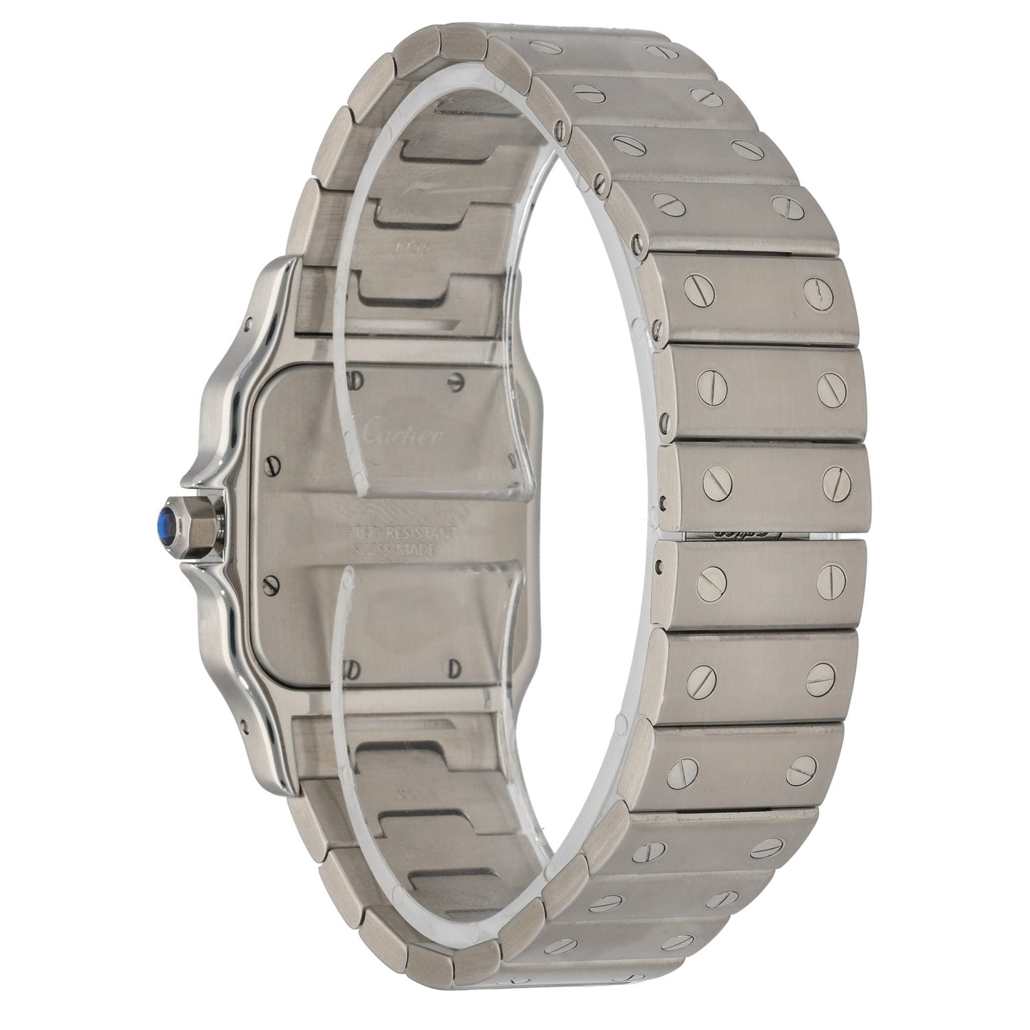 Cartier Santos Galbee W20060D6, stainless steel, front image