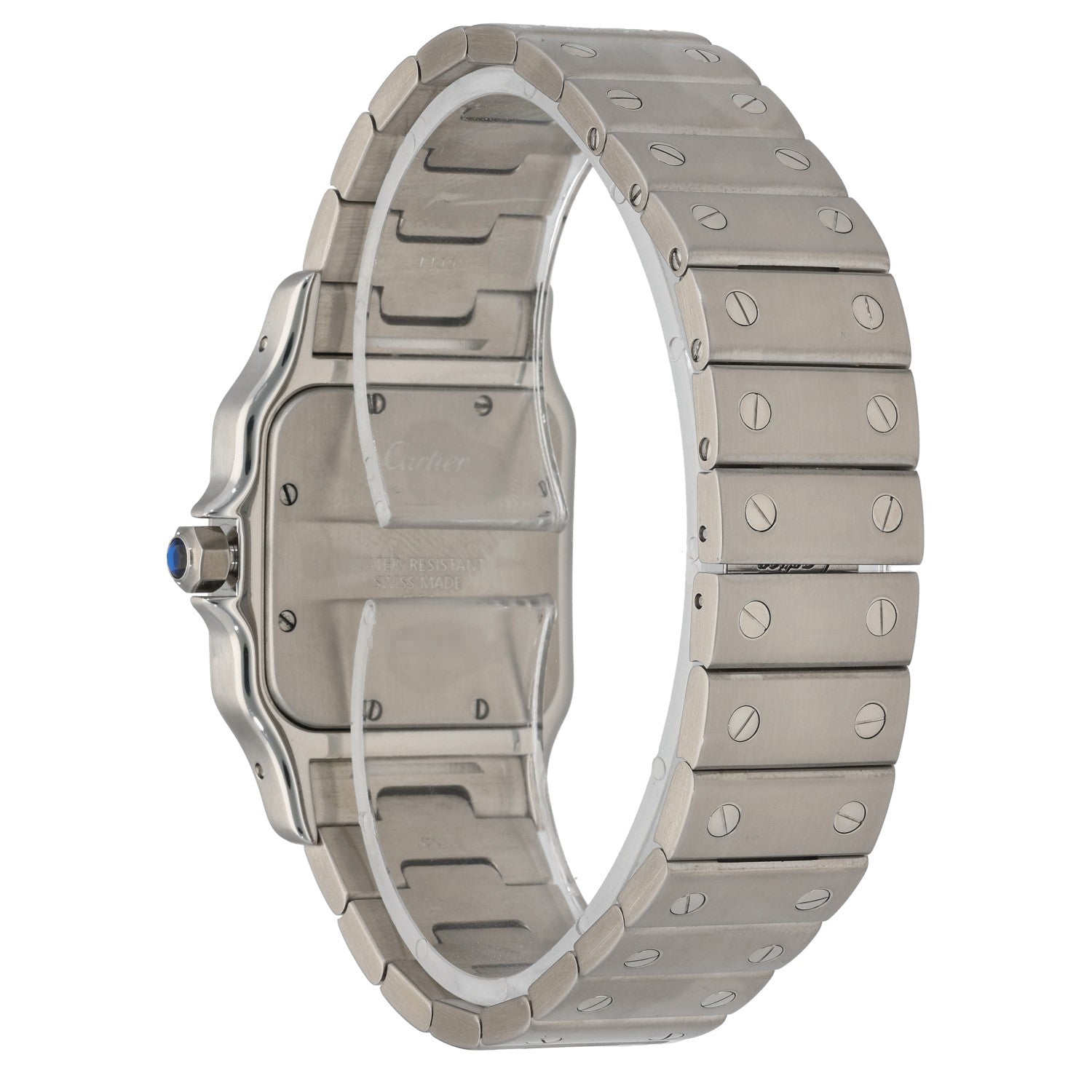Cartier Santos Galbee W20060D6, stainless steel, front image