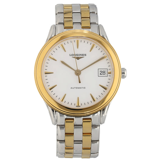 Longines Flagship l4.774.3 36mm Bi-Colour Watch