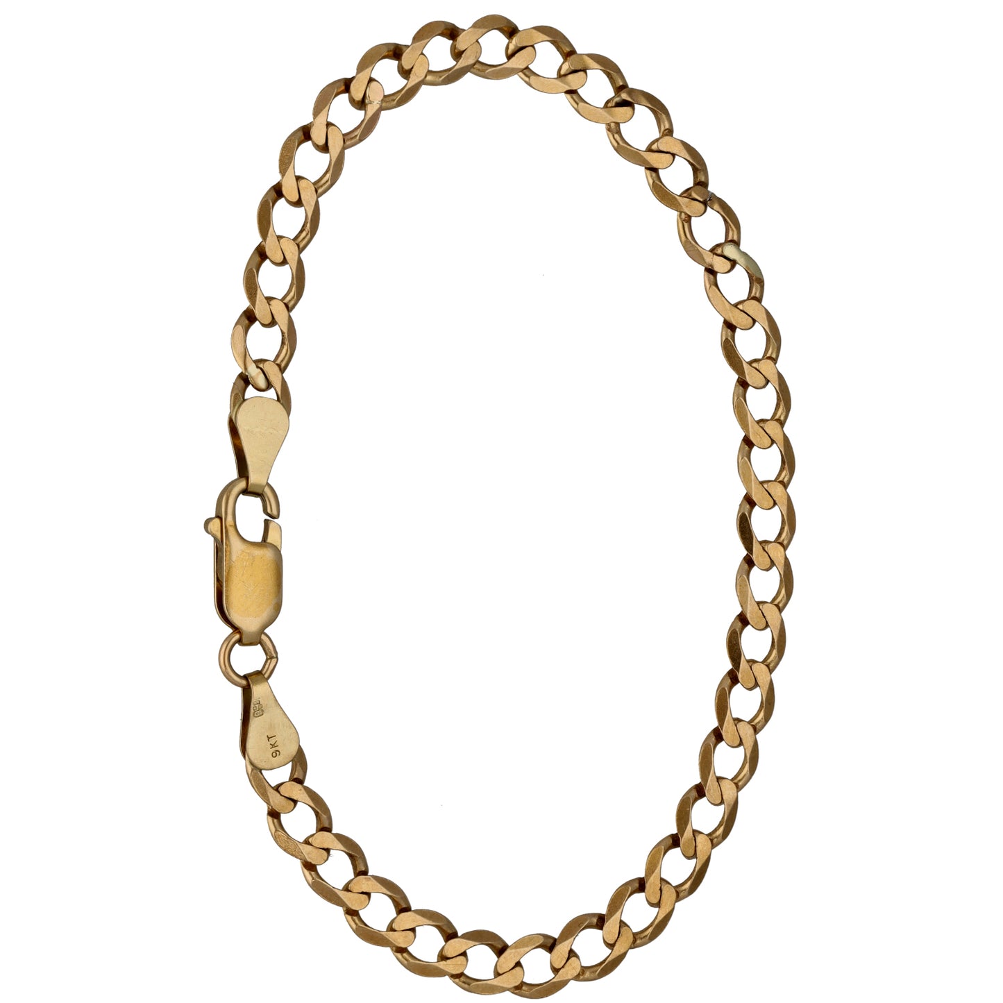 9ct Gold Curb Bracelet