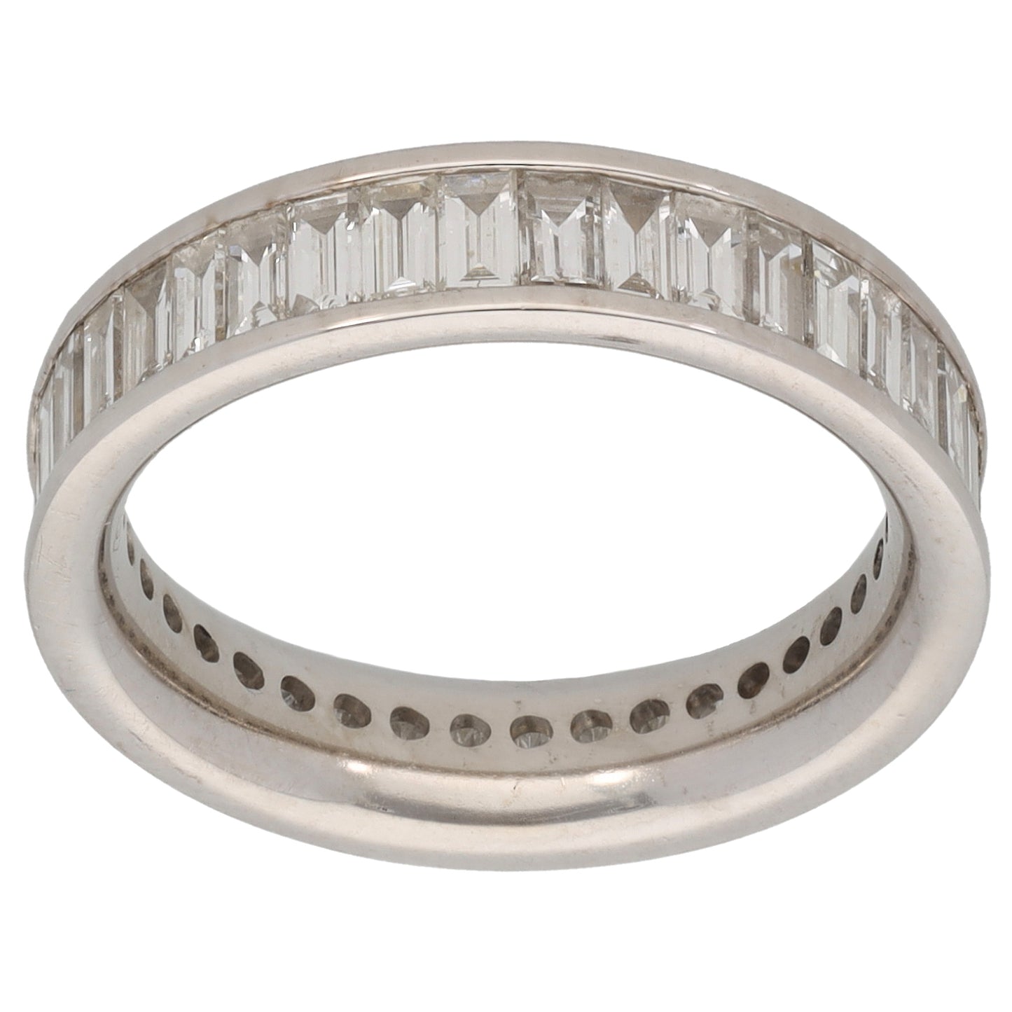 18ct White Gold 1.85ct Diamond Eternity Ring Size K