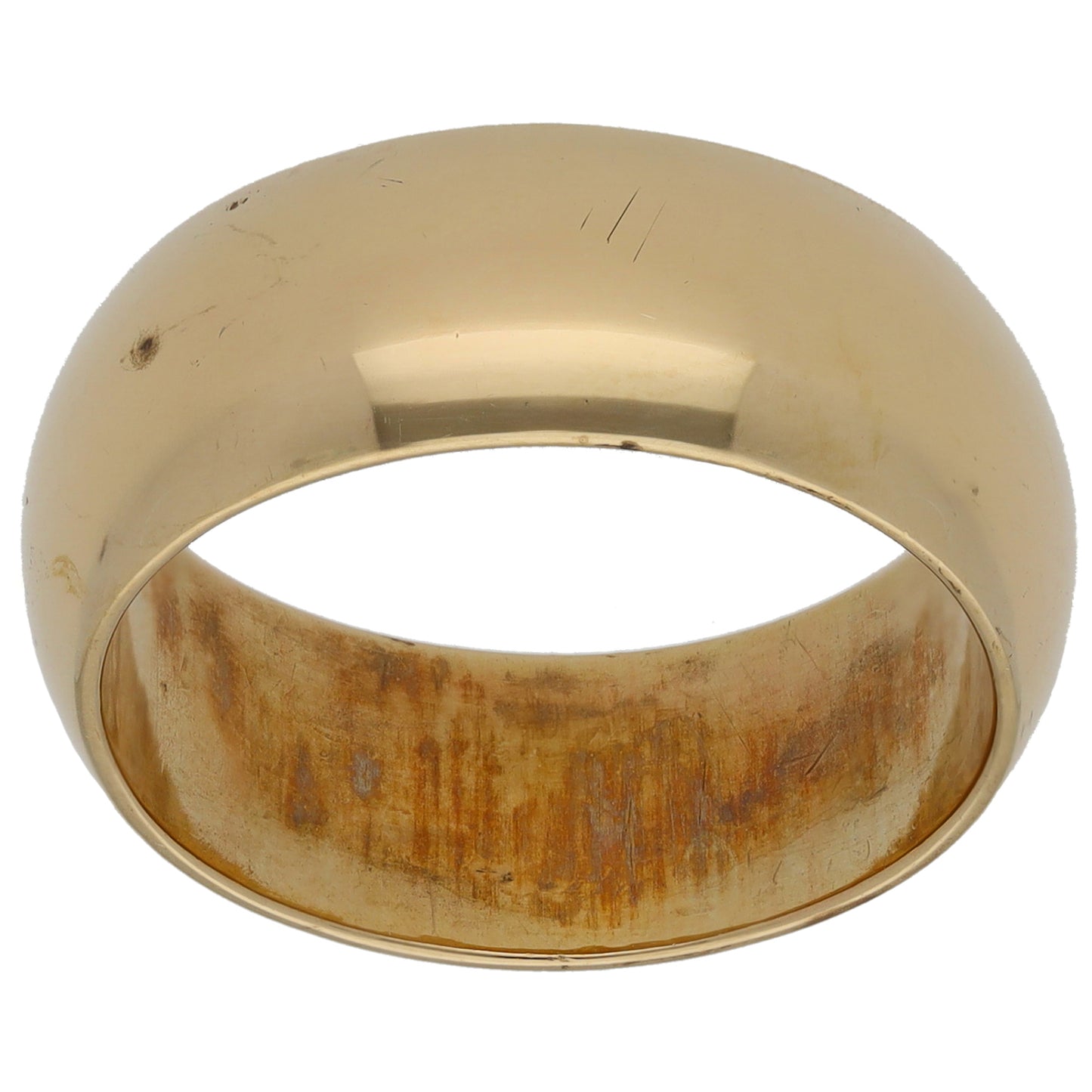 9ct Gold Plain Wedding Ring Size Q