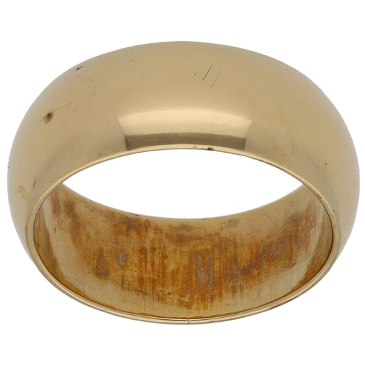 9ct Gold Plain Wedding Ring Size Q